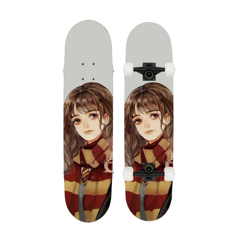 Ten skateboards